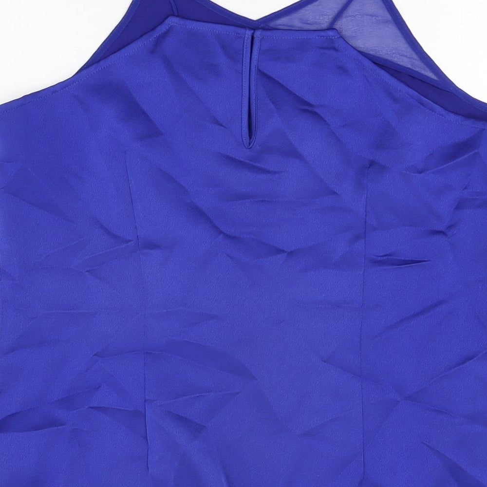 Womens UK Size 10 Coast Blue Camisole T-Shirt