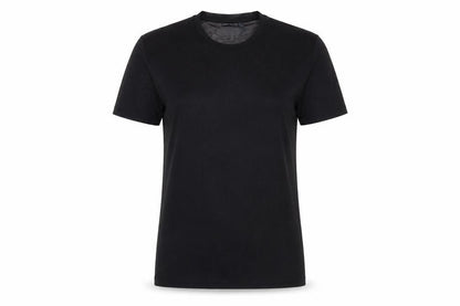 Womens UK Size M ASOS Black Basic T-Shirt