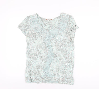 Womens UK Size 12 NEXT Blue Basic T-Shirt