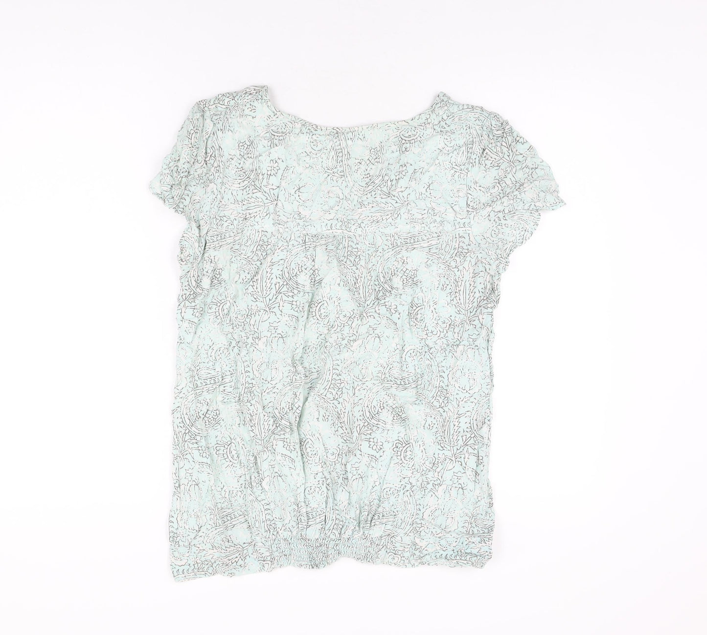 Womens UK Size 12 NEXT Blue Basic T-Shirt