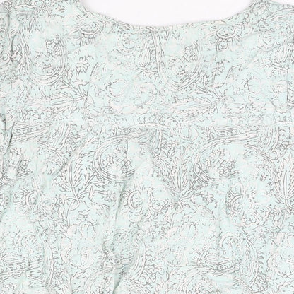Womens UK Size 12 NEXT Blue Basic T-Shirt