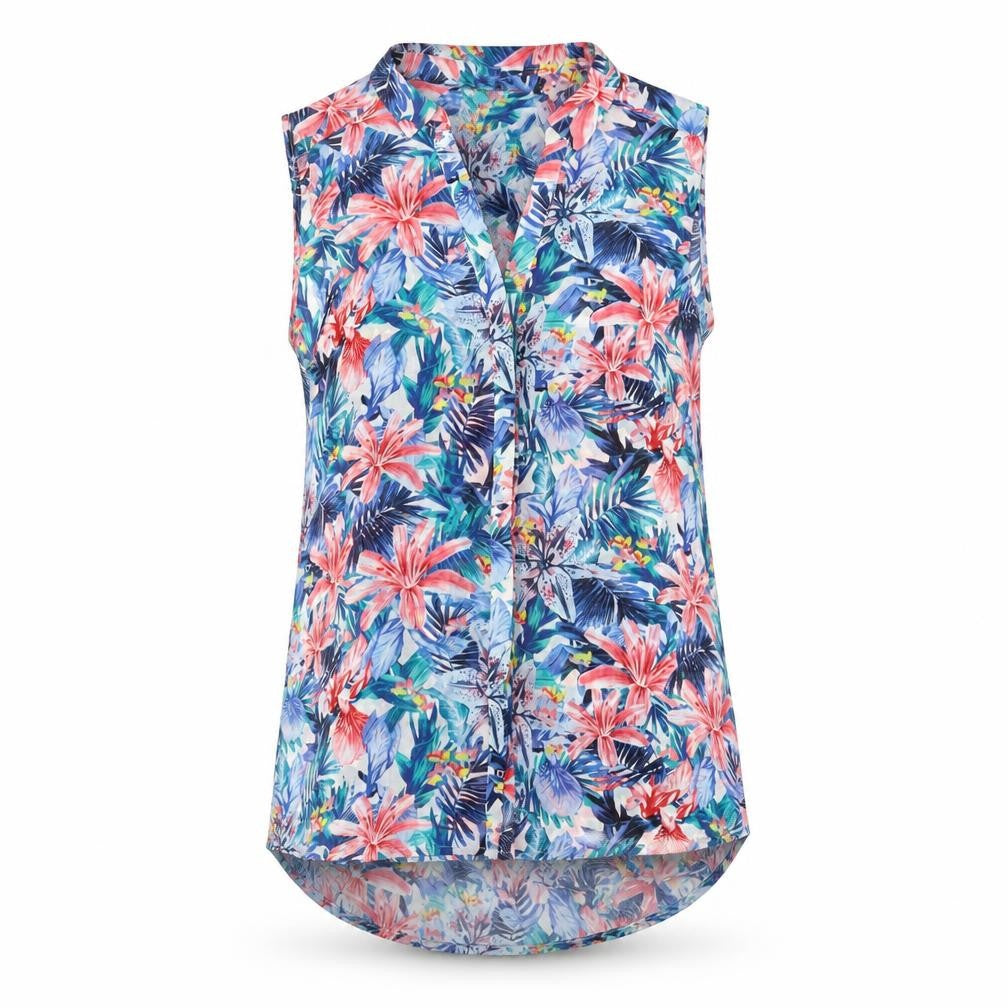 Womens UK Size 6 H&M Multicoloured Basic Button-Up