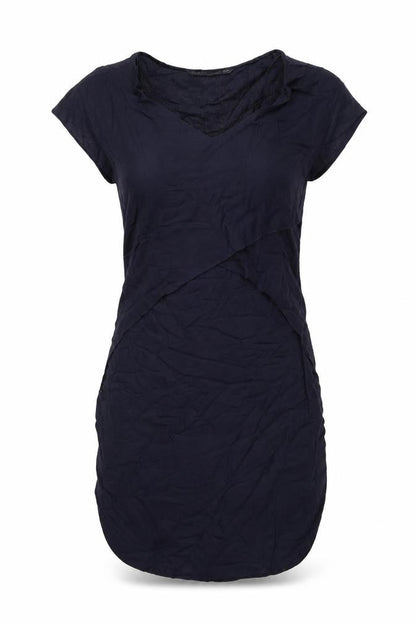 Womens UK Size S Zara Blue Basic T-Shirt