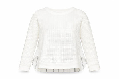 Womens UK Size XS French Connection Ivory Basic T-Shirt