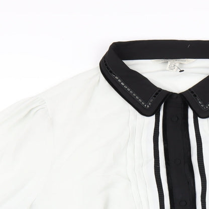 Womens UK Size 20 Love & Roses White Basic Button-Up