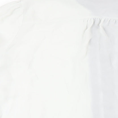 Womens UK Size 20 Love & Roses White Basic Button-Up