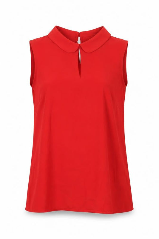 Womens UK Size 10 Paraphrase Red Basic T-Shirt