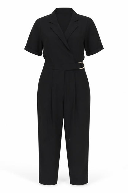 Womens UK Size 4 Topshop One-Piece Black Jumpsuit