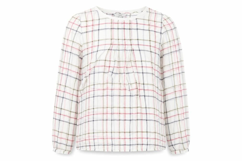 Womens UK Size 6 NEXT Multicoloured Basic Blouse
