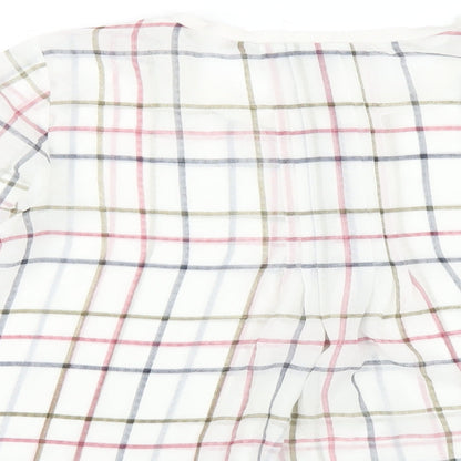 Womens UK Size 6 NEXT Multicoloured Basic Blouse