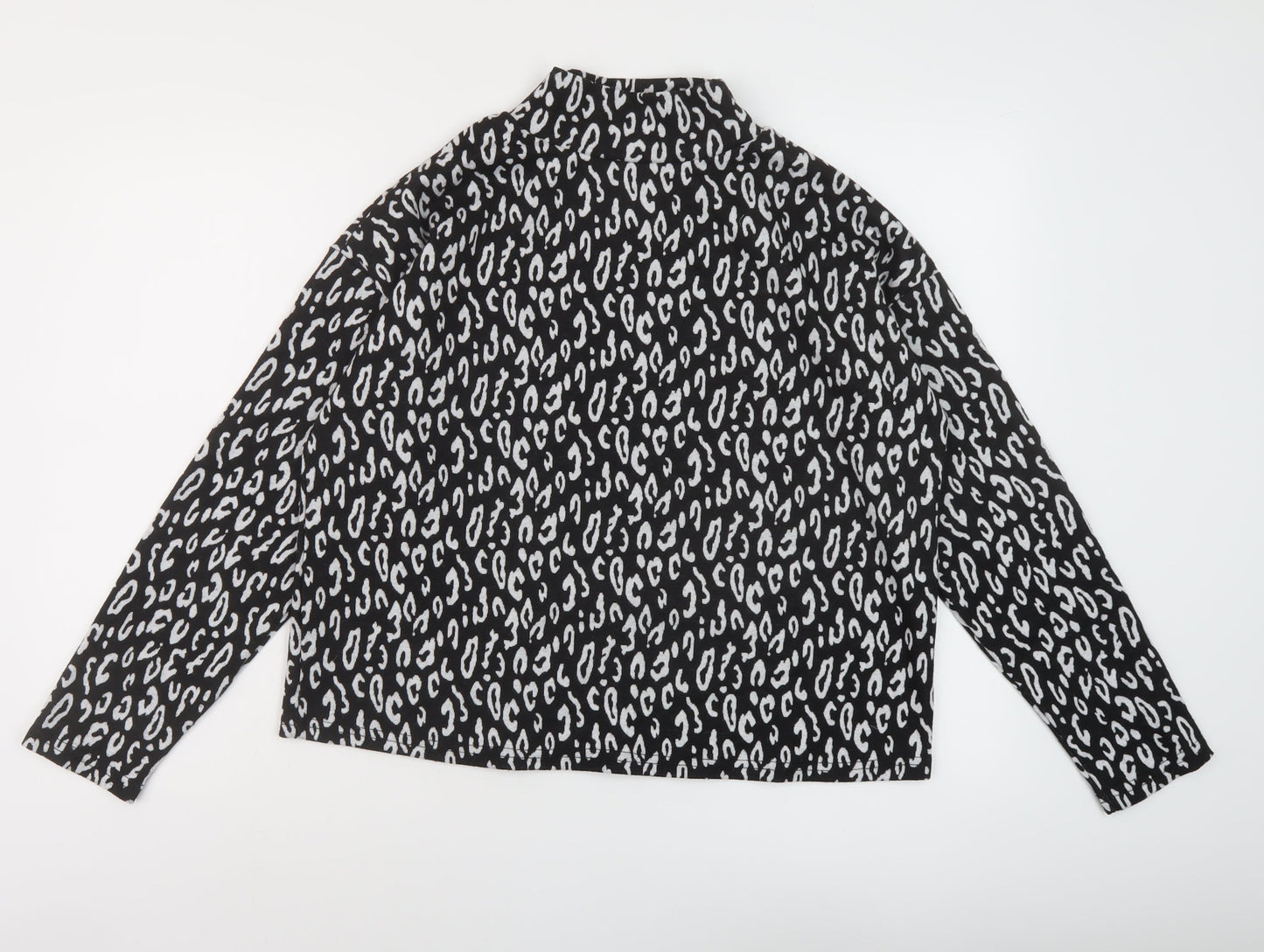 Womens UK Size M New Look Black Pullover Jumper