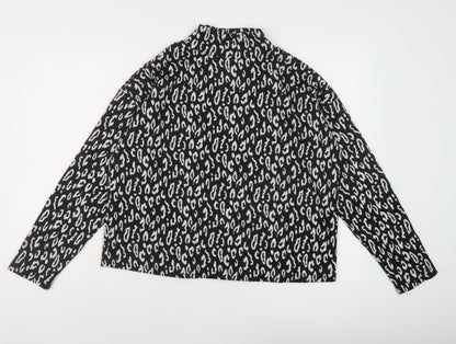 Womens UK Size M New Look Black Pullover Jumper