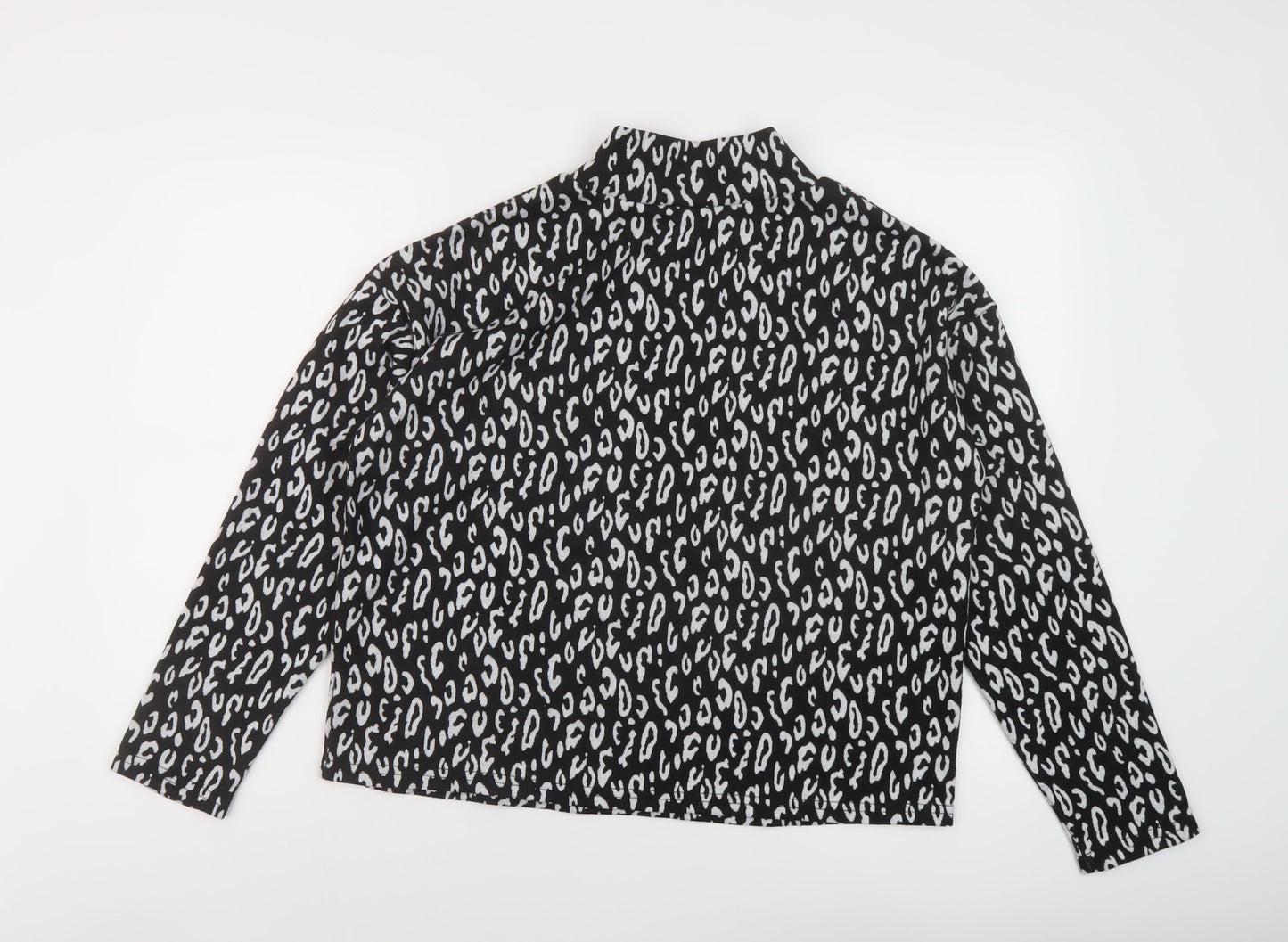 Womens UK Size M New Look Black Pullover Jumper