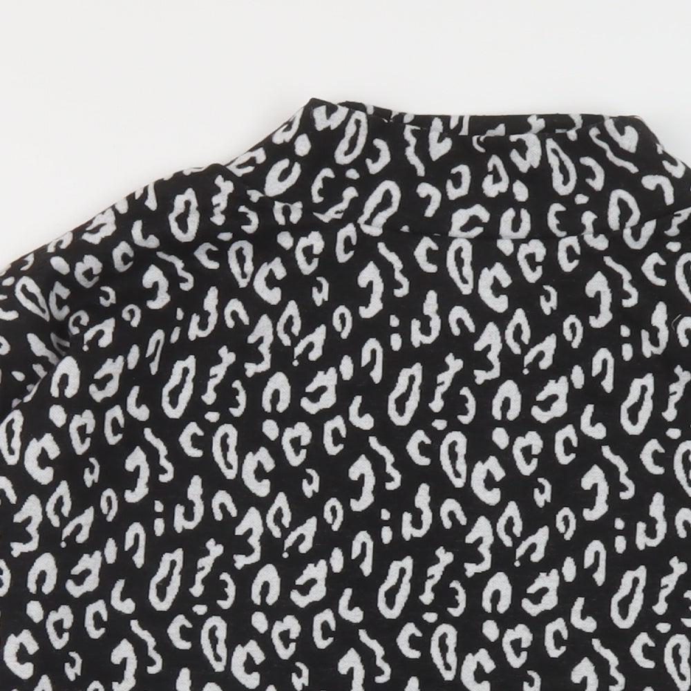 Womens UK Size M New Look Black Pullover Jumper