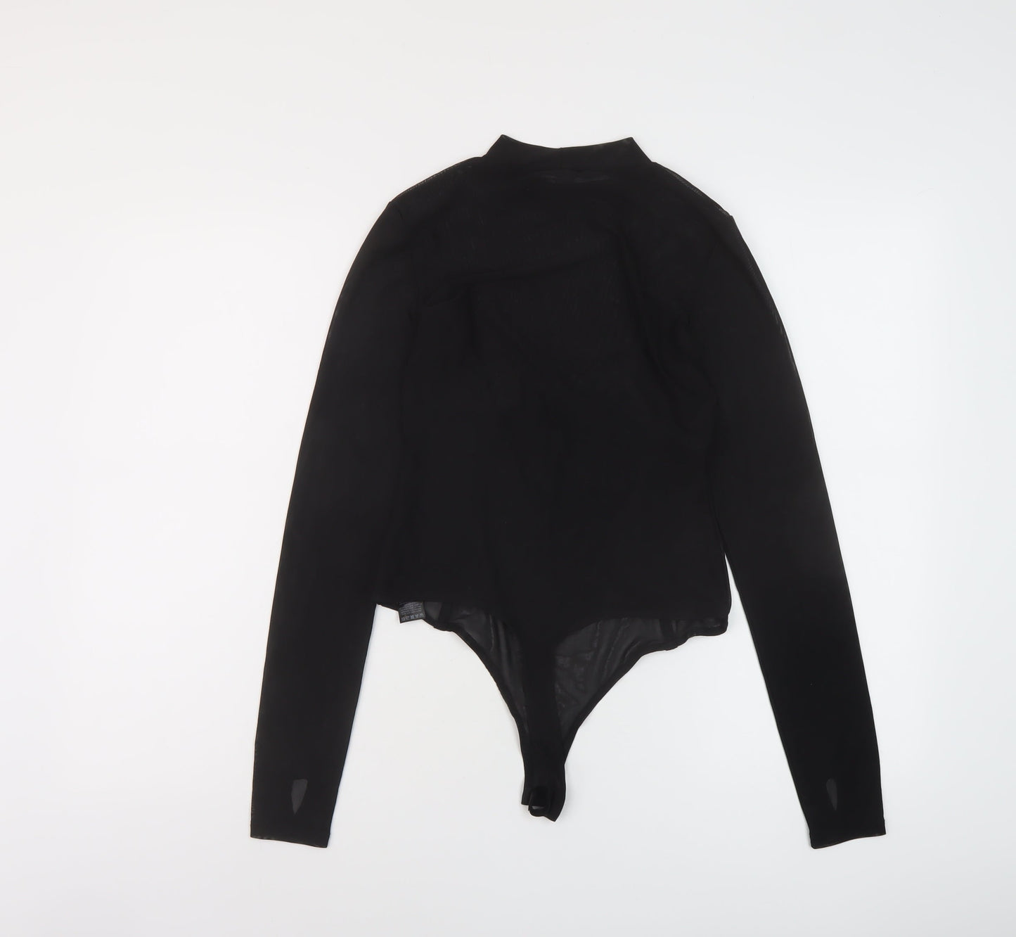 Womens UK Size 8 ASOS One-Piece Black Bodysuit