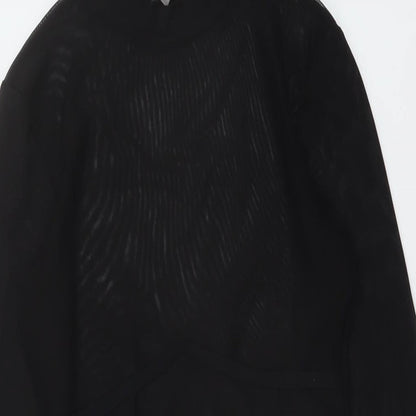 Womens UK Size 8 ASOS One-Piece Black Bodysuit