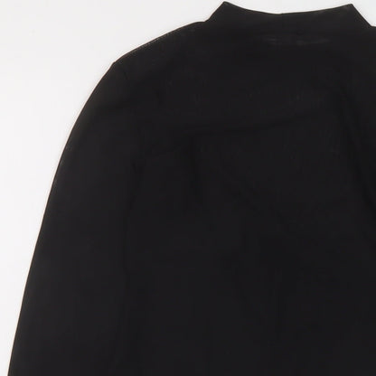 Womens UK Size 8 ASOS One-Piece Black Bodysuit