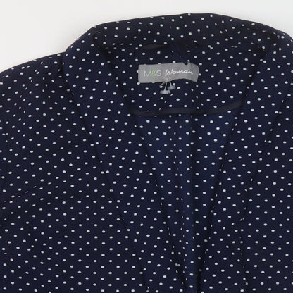 Womens UK Size 14 Marks and Spencer Blue Jacket