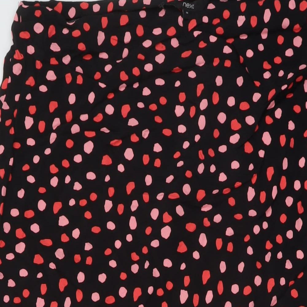 Womens UK Size 18 NEXT A-Line Chiffon Skirt