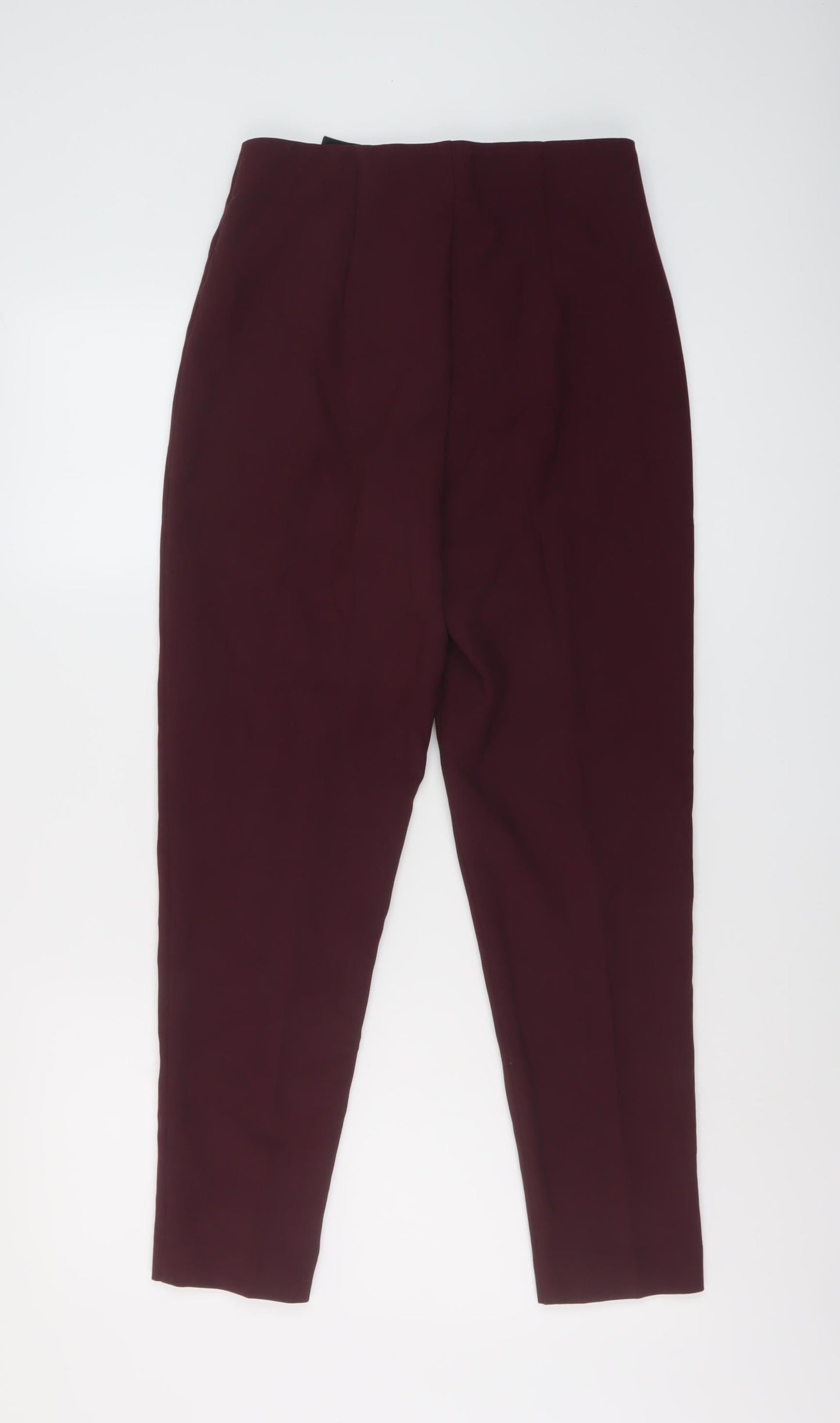 Womens UK Size S VERO MODA Regular Fit Chino Purple Trousers
