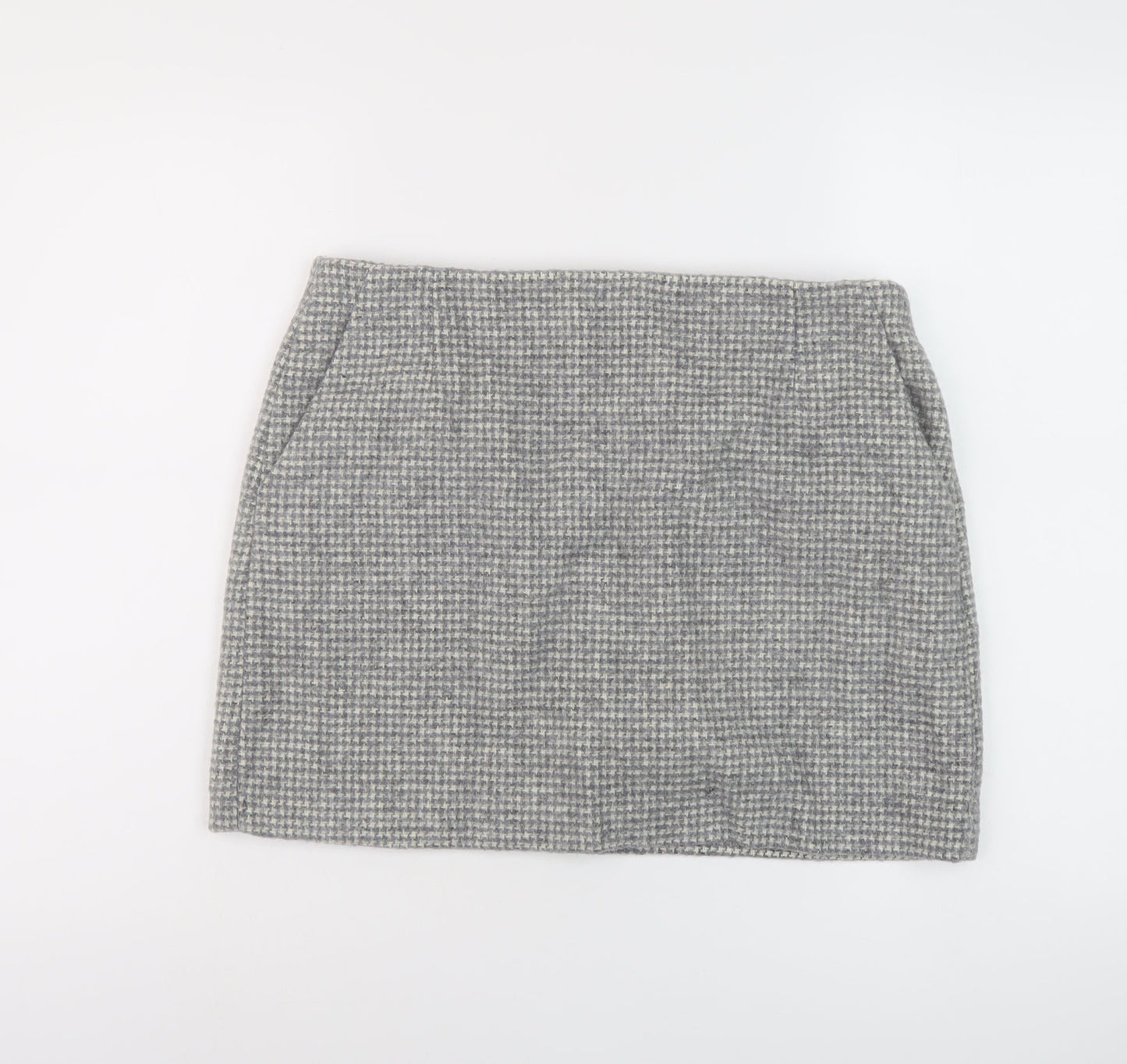 Womens UK Size 32 in Uniqlo Mini Tweed Skirt
