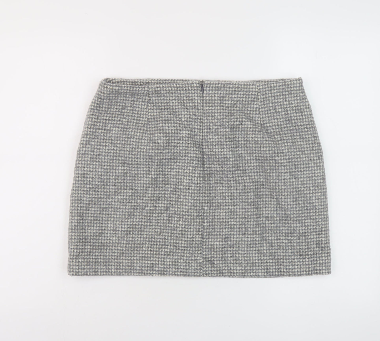 Womens UK Size 32 in Uniqlo Mini Tweed Skirt