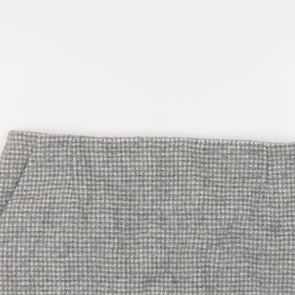 Womens UK Size 32 in Uniqlo Mini Tweed Skirt