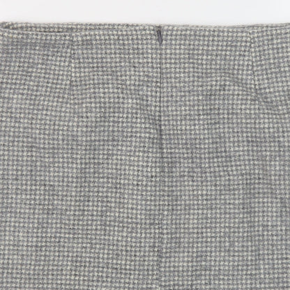 Womens UK Size 32 in Uniqlo Mini Tweed Skirt
