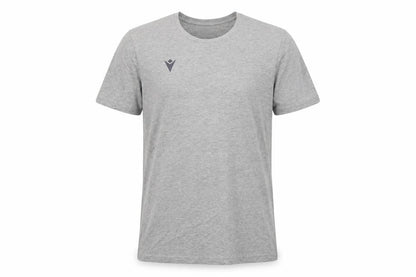 Macron Mens Green Cotton T-Shirt Size M Crew Neck