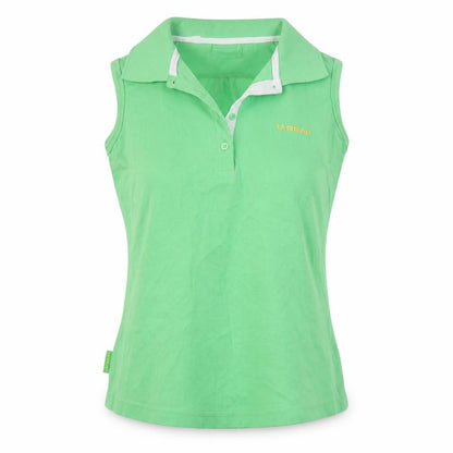 Womens UK Size 12 LA Gear Green Basic Polo