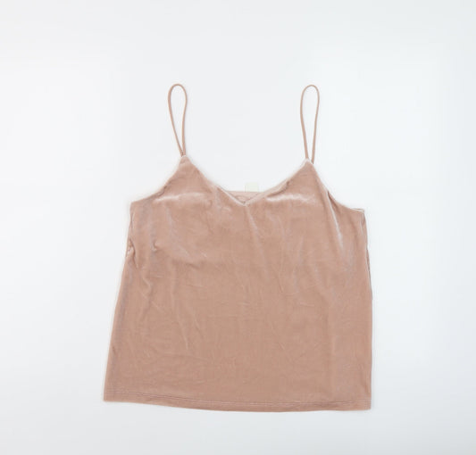 Womens UK Size S H&M Pink Camisole Tank