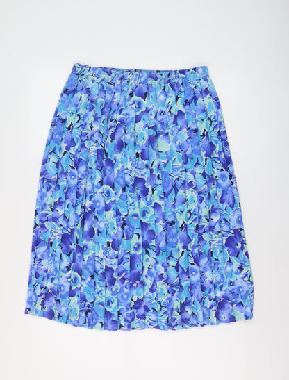 Womens UK Size 14 Afibel Pleated  Skirt