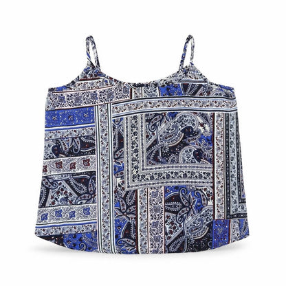 Womens UK Size M Cotton On Blue Camisole Blouse