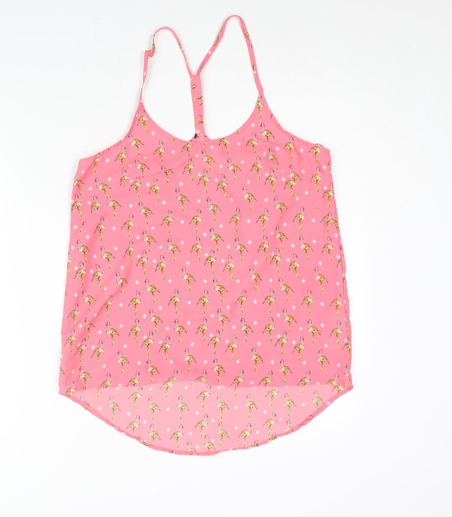Womens UK Size S Brave Soul Pink Camisole Blouse