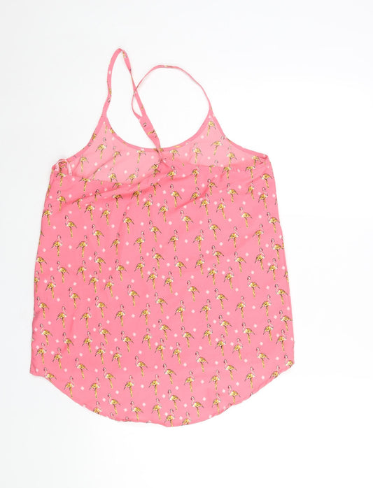 Womens UK Size S Brave Soul Pink Camisole Blouse