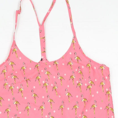 Womens UK Size S Brave Soul Pink Camisole Blouse