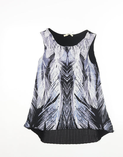 Womens UK Size XS Oasis Multicoloured Camisole Blouse