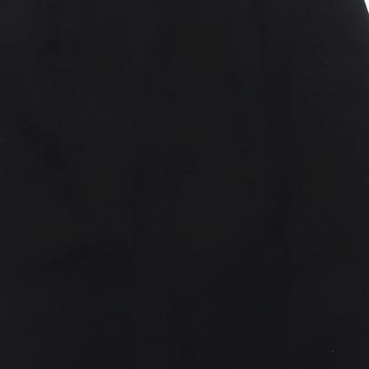 Casual Corner Annex Womens Black Acetate Straight & Pencil Skirt Size 14 Zip - Vented