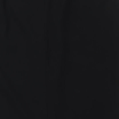 Casual Corner Annex Womens Black Acetate Straight & Pencil Skirt Size 14 Zip - Vented