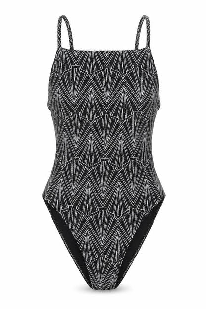 Womens UK Size XS Divided by H&M One-Piece Silver Bodysuit