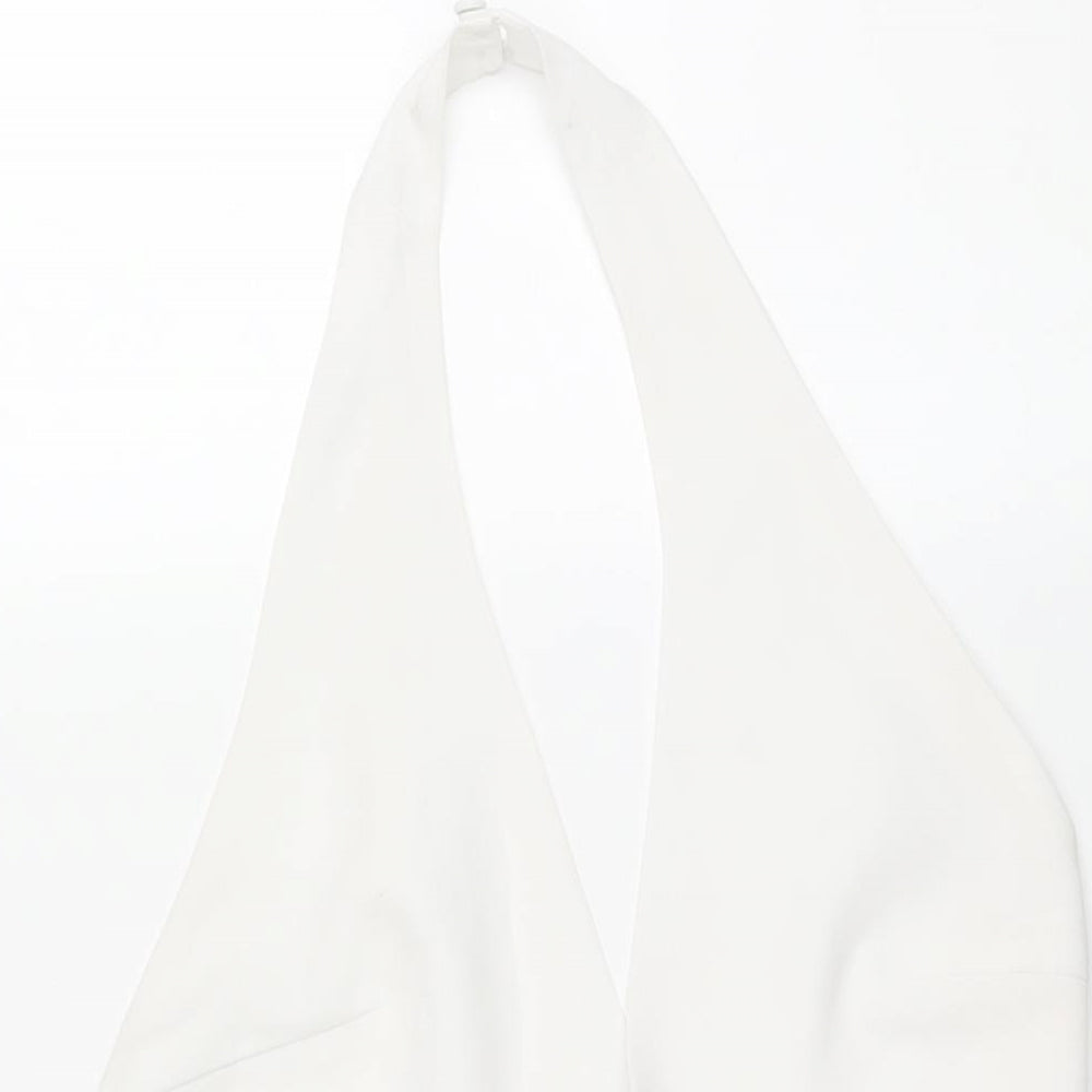 Womens UK Size 12 ASOS White Basic Blouse