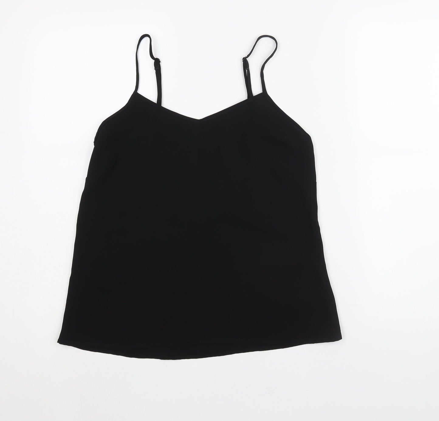 Womens UK Size 8 Marks and Spencer Black Camisole Blouse