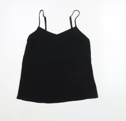 Womens UK Size 8 Marks and Spencer Black Camisole Blouse