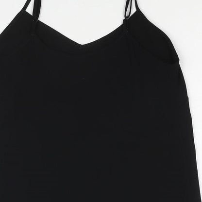 Womens UK Size 8 Marks and Spencer Black Camisole Blouse