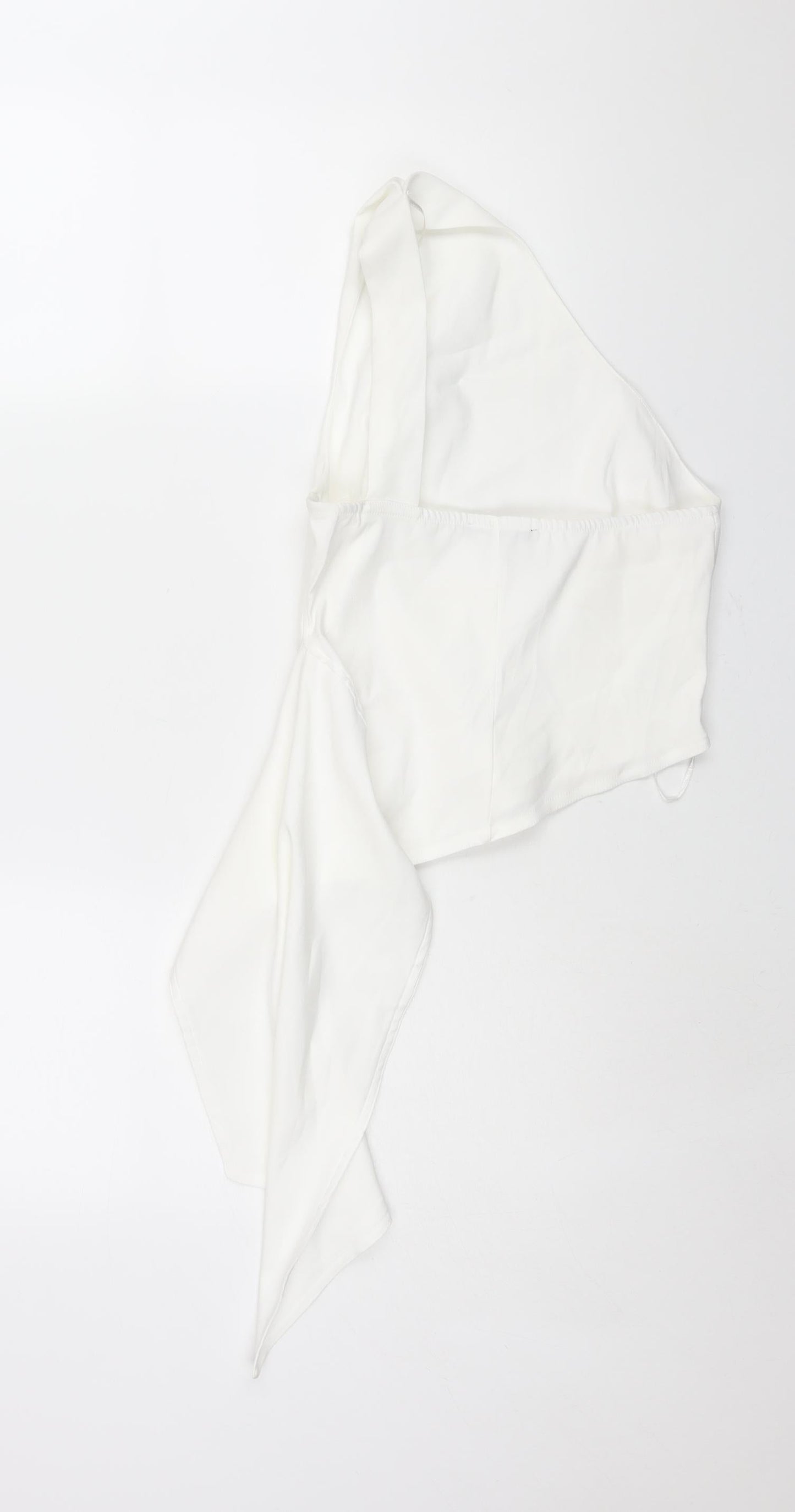 Womens UK Size M Zara White Basic Blouse