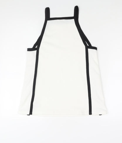 Womens UK Size 12 River Island White Camisole Blouse