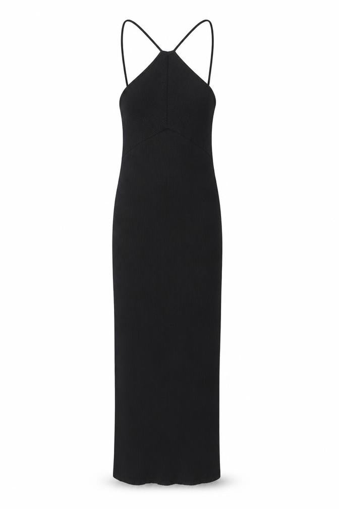 Zara Womens Black Polyester Bodycon Size M V-Neck Pullover