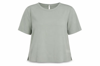 Womens UK Size 12 Marks and Spencer Green Basic Blouse