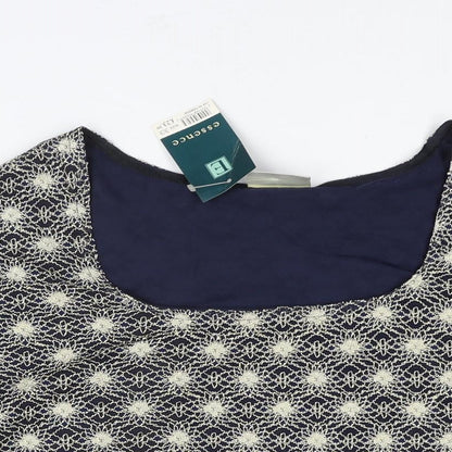 Womens UK Size 26 essence Gold Basic Blouse
