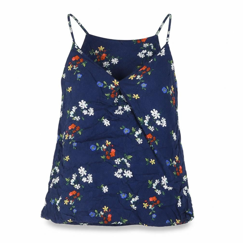 Womens UK Size 6 Warehouse Blue Camisole Blouse